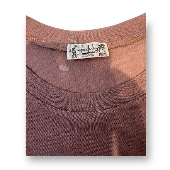 Free People Sheer Cropped Top Size Medium - Picture 3 of 5